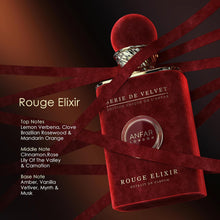 Anfar London Rouge Elixir Extrait De Parfum By Anfar 100ml 3.4 fl oz Serie De Velvet