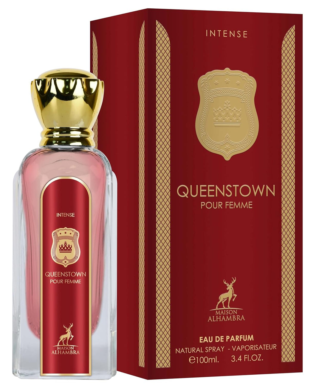 Queenstowne Intense Por Femme Eau De Parfum 3.4oz 100ml By Maison