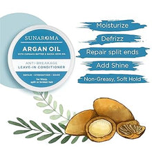 Sunaroma Argan Oil Anti-Breakage Leave-In Conditioner, 12 oz