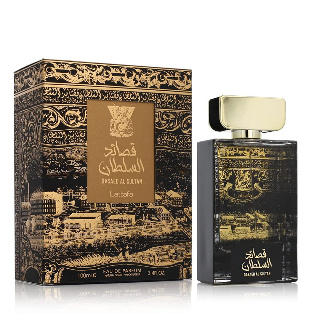 Qasaed Al Sultan Eau De Parfum By Lattafa 100ml 3.4 fl oz
