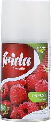 Frida Airmatic Framboise Air Freshener Long Lasting 250ml Made In Egypt