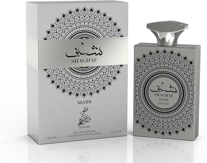 Shaghaf Silver Eau De Parfum by Sahari 100ml/3.4oz