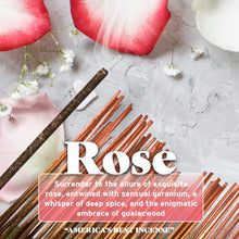 Raspberry Rose 100x Incense Sticks By Wild Berry Made in USA 100 count stick bundle