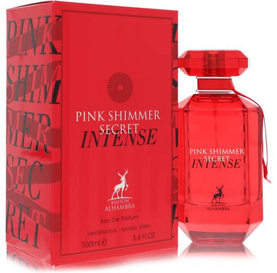 Pink Shimmer Secret Intense Eau De Parfum by Maison Alhambra 100ml 3.4 FL OZ