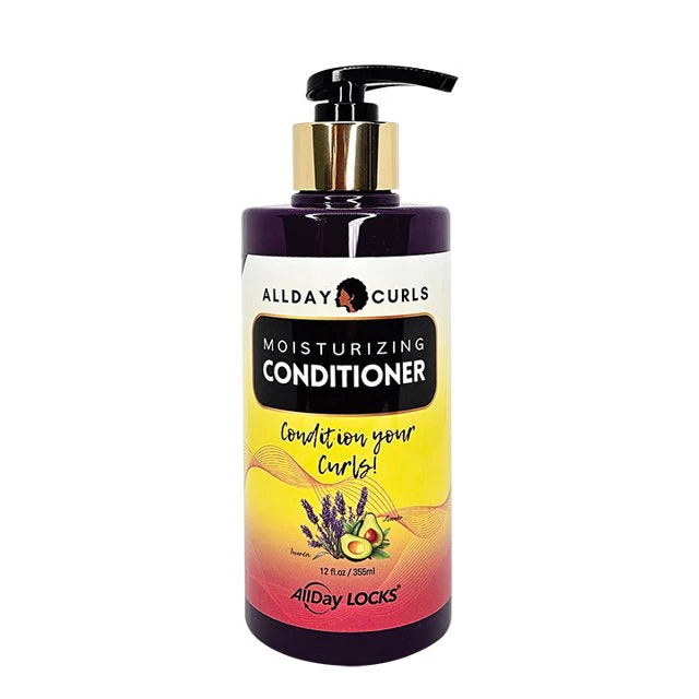 ALLDay Curls Moisturizing Conditioner 12 oz