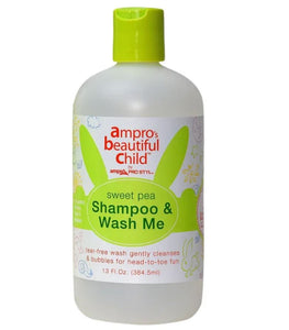 Ampro's Beautiful Child Sweet Pea & Wash Me By Ampro 13 fl oz (384.5)