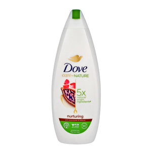 Dove Care By Nature Nurturing Shower Gel, Clean, Soften, Hydrate Skin, Plant-Based Moisturizers (600ml)