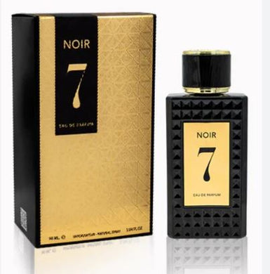 Noir 7 Eau De Parfum By Fragrance World 90ml 3.04 FL OZ