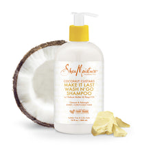 Shea Moisture Coconut Custard Wash N' Go Shampoo, 13fl oz