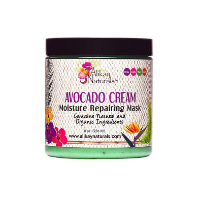 Alikay Naturals Avocado Cream Moisutre Repairing Mask 8oz (227 g)