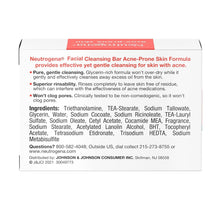 Neutrogena Facial Cleansing Bar Treatment for Acne-Prone Skin 3.5 oz