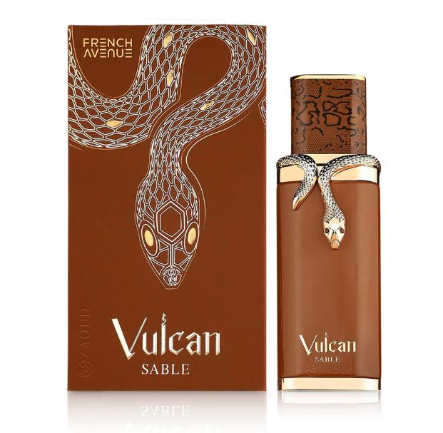 Vulcan Sable Eau De Parfum By French Avenue Fragrance World 100ml 3.4 FL OZ