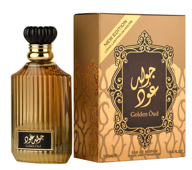 Golden Oud Eau De Parfum By Asdaaf Lattafa 100ml 3.4 fl oz