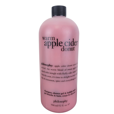 Philosophy Warm Apple Cider Donut Shampoo, Bath & Shower Gel 946 ml 32 fl oz