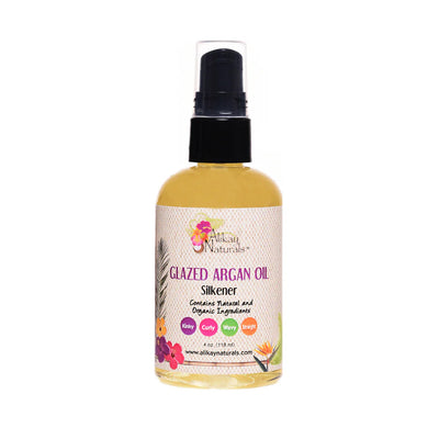 Alikay Naturals Glazed Argan Oil Silkener 4 fl oz (118 ml)