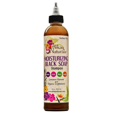 Alikay Naturals Moisturizing Black Soap Shampoo 8 fl oz (237 ml)