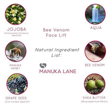 Bee Venom Facelift Cream with Manuka Honey, Vitamin E & Hyaluronic Acid (50ml)