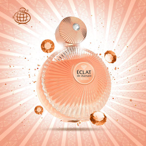 Eclat De Diamant ROSA - EXCLUSIVE -  Eau De Parfum | Oriental Perfume By Fragrance World | 3.04 Fl Oz