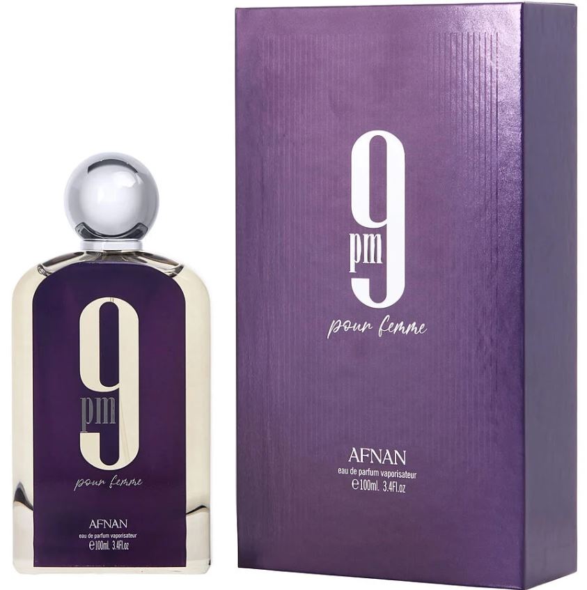 Perfume Afnan 9PM Pour Femme Eau de Parfum Feminino 100ML