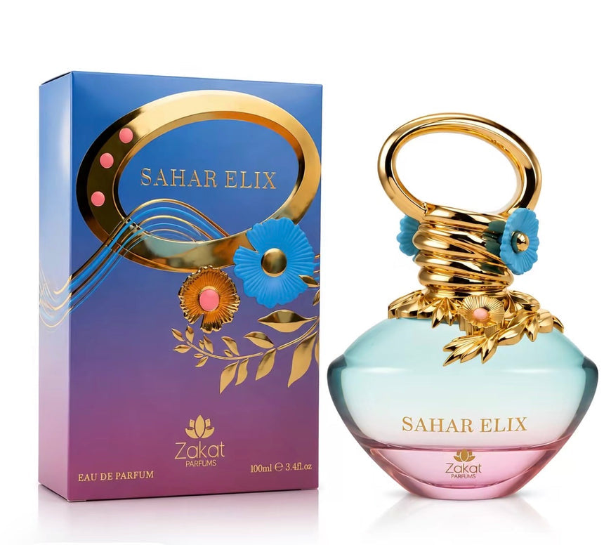 sahar商品 Sahar Elix Eau De Parfum Spray by Zakat 100ml/3.4oz – Triple Traders