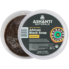 Ashanti Naturals African Black Soap Creamy 8 Oz.