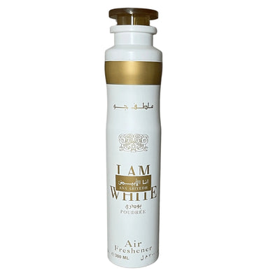 Ana Abiyedh Poudree I Am White Air Freshener By Lattafa 300ml