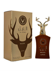 Al Noble Wazeer By Lattafa 100ml 3.4 FL OZ Eau De Parfum – Triple