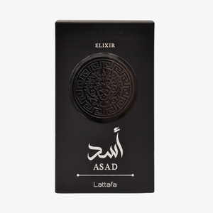 Asad Elixir Eau De Parfum Spray by Lattafa 100ml/3.4oz – Triple