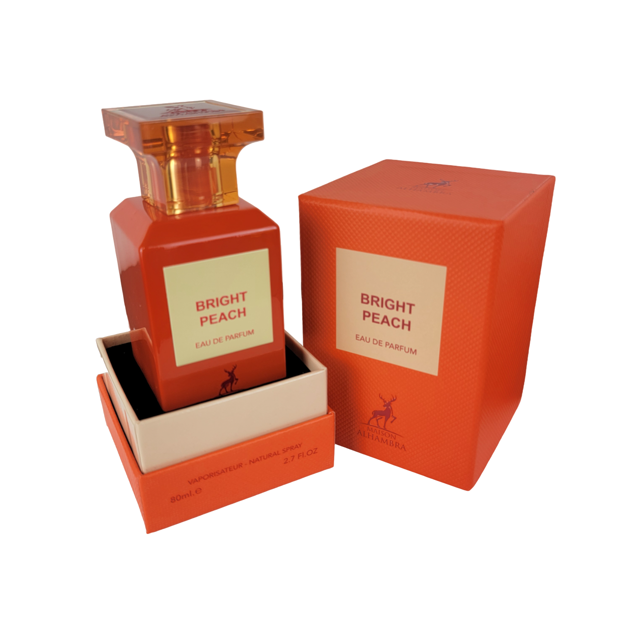 Bright Peach Eau De Parfum By Maison Alhambra 100ml 3.4 FL OZ