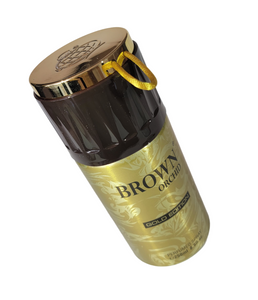 Brown Orchid Gold Edition Concentrated Perfumed Spray By Fragrance World 250ml 8.5 fl. oz.