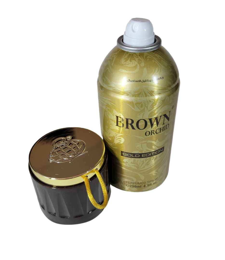 Brown Orchid Gold Edition Concentrated Perfumed Spray By Fragrance Brown Orchid Gold Edition Concentrated Perfumed Spray By Fragrance