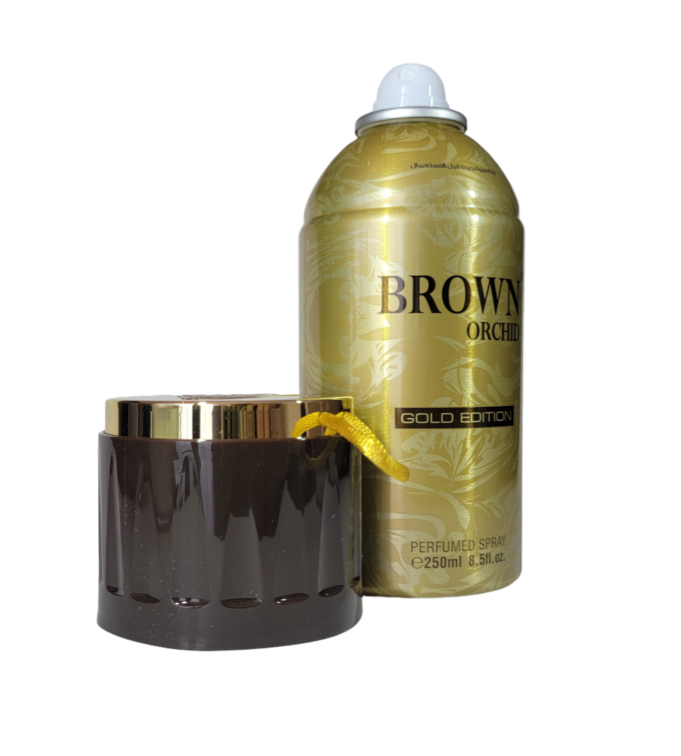 Brown Orchid Gold Edition Concentrated Perfumed Spray By Fragrance Brown Orchid Gold Edition Concentrated Perfumed Spray By Fragrance
