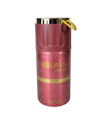 Brown Orchid Ruby Concentrated Perfumed Spray By Fragrance World 250ml 8.5 fl. oz.