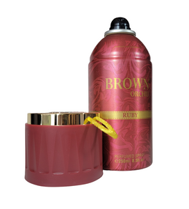 Brown Orchid Ruby Concentrated Perfumed Spray By Fragrance World 250ml 8.5 fl. oz.