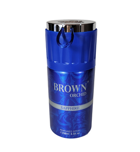 Brown Orchid Sapphire Concentrated Perfumed Spray By Fragrance World 250ml 8.5 fl. oz.