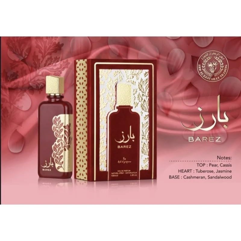 Barez Eau De Parfum By Ard Al Zaafaran 100ml 3.4 FL OZ