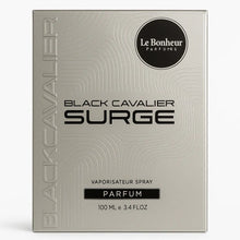 Black Cavalier Surge for Men Parfum Spray by Le Bonheur Perfumes 100ml/3.4oz