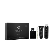 Armaf Club De Nuit Intense Man 4 piece Gift Set (3.6oz EDT, 3.4oz shower gel, 6.8oz body spray, 0.34oz travel spray)