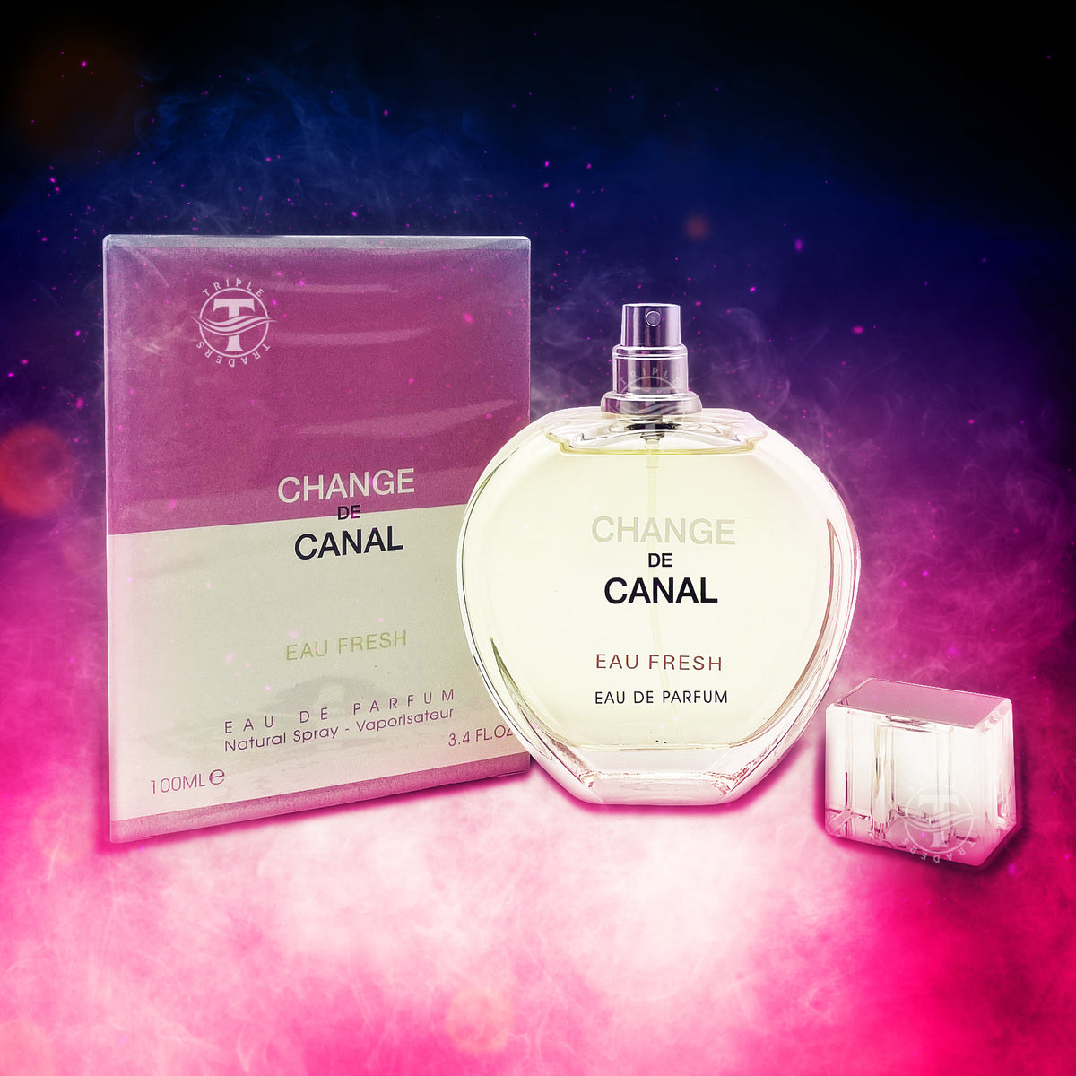 Change De Canal Eau Fresh EDP By Fragrance World 100ml 3.4 FL OZ