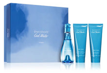 Davidoff Cool Water for Women 3 piece EDT Gift Set (3.4oz EDT, 2.5oz shower gel, 2.5oz lotion)