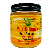 Milk & Honey Hair Pomade with Coconut Oil 4oz by Mine Botanicals