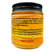 Milk & Honey Hair Pomade with Coconut Oil 4oz by Mine Botanicals