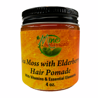 Sea Moss with Elderberry Hair Pomade 4oz by Mine Botanicals
