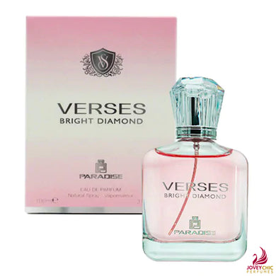 Verses Bright Diamond Eau De Parfum By Paradise 100ml 3.4 FL OZ