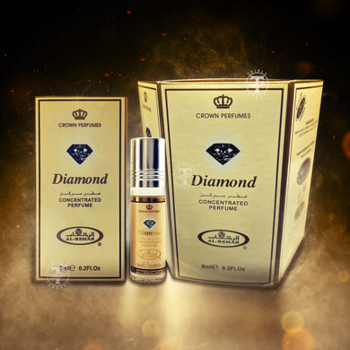 Diamond - Crown Perfumes - 6 Pieces of Concentrated Oil Perfumes - 6ml each