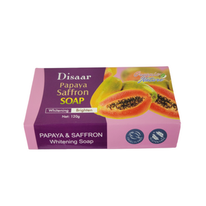 Disaar Papaya Saffron Soap Whitening 120gm