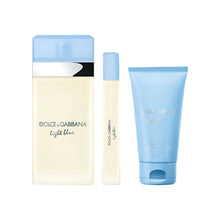 Dolce & Gabbana Light Blue Women Eau de Toilette Gift Set (3.3oz EDT, 0.33oz travel, 1.7oz lotion)