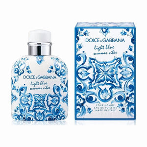 DOLCE & GABBANA ライトブルー サマーウォーター 125ml Dolce & Gabbana Light Blue Summer Vibes for Men Eau De Toilette
