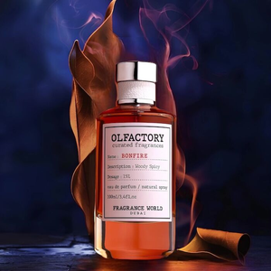 Olfactory Bonfire Fragrance World 100ml 3.4 FL OZ Curated Fragrances