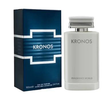 Kronos Eau De Parfum By Fragrance World 100ml 3.4 FL OZ